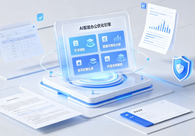 奉贤区AI重构现代办公体系 智能优化引擎助力企业轻量化高效运营